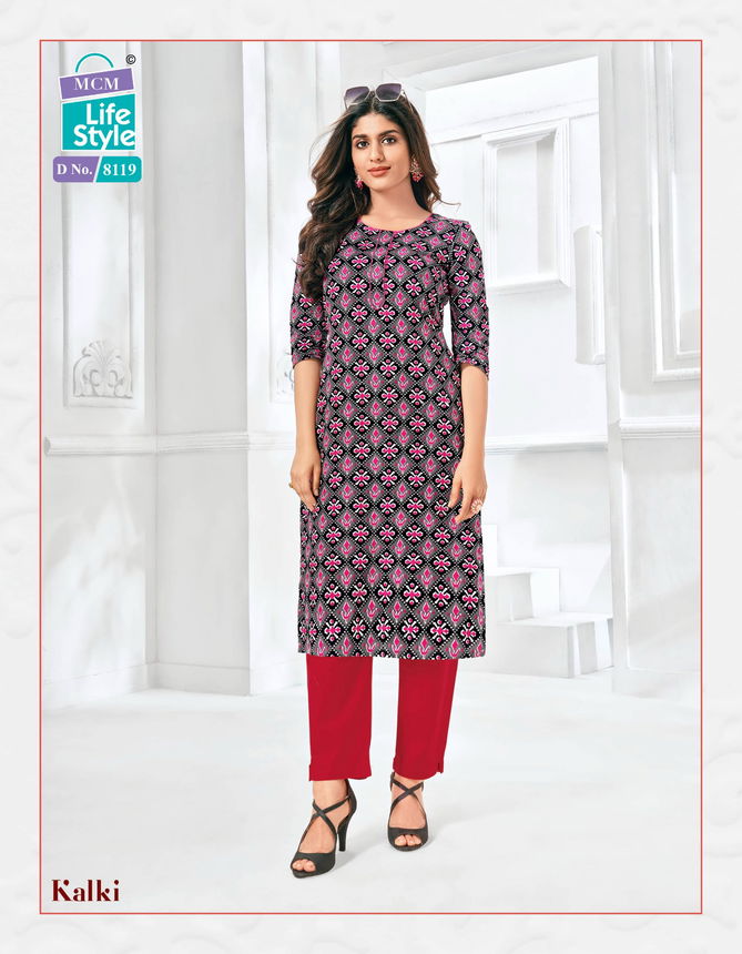 Mcm Life Style Kalki Vol 2 Printed Regular Kurti Collection
